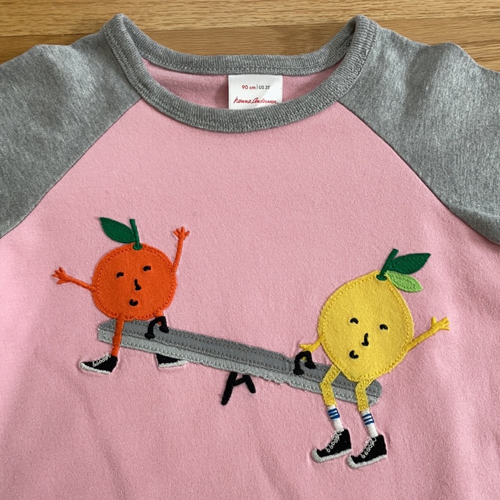 Hanna Anderson Soft Tee with Appliqué - Picture 3 of 7